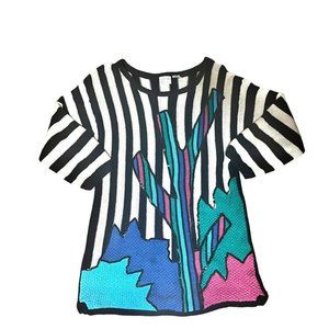 Bonnie & Bill Women's Pinstripe Sweater